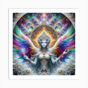 Angel Of Light 35 Art Print