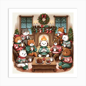 Teddy Bears Art Print