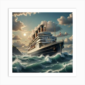 Titanic 5 Art Print