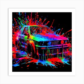 RACE CAR 0f06366c 727f 4f50 8b1e 7913a3a0637b 2 Art Print