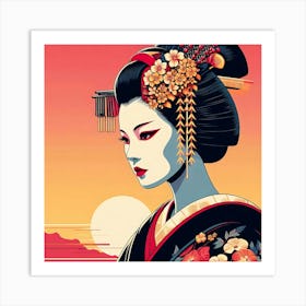 Geishaart119 Art Print