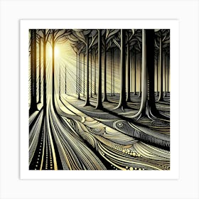 Forest 2 Art Print