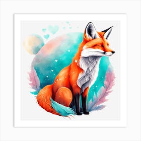 Red Fox Art Print