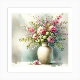 Flowers In A Vase Art Print