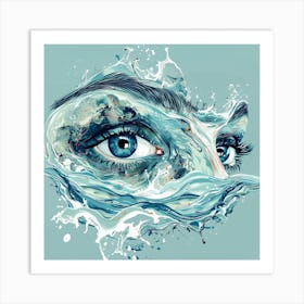 Eye Of The Sea Art Print