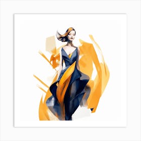 Fashion Illustration #1 Art Print Art Print