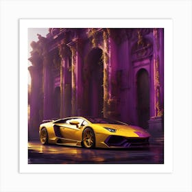 Lamborghini 1 Art Print