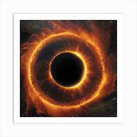 Black Hole 1 Art Print