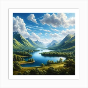 Scottish Landscape 4 Art Print