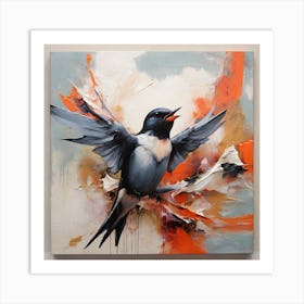 Swallow 6 Art Print