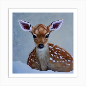 Beautiful Little Deer Art Print