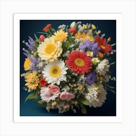 Bouquet Of Flowers 2 Art Print