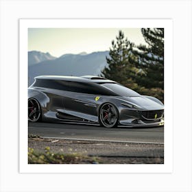 Ferrari Concept Car Art Print