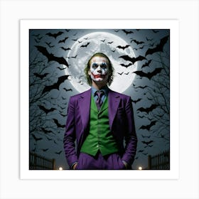 Batman Joker 2 Art Print