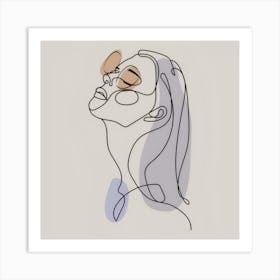 Portrait Of A Woman 1 Art Print