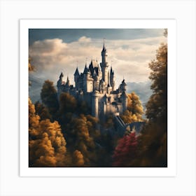 Cinderella Castle 2 Art Print