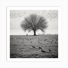 Lone Tree Art Print