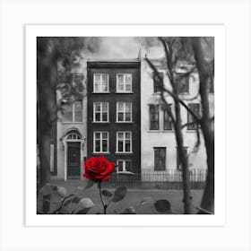 London Rose Art Print