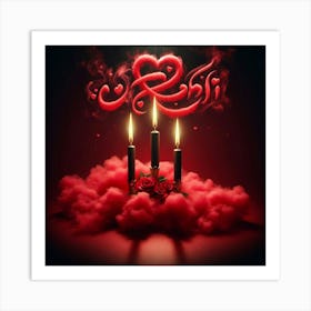 Islamic Calligraphy 9 Art Print