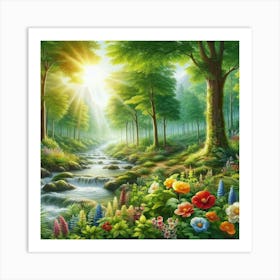 Forest 79 Art Print