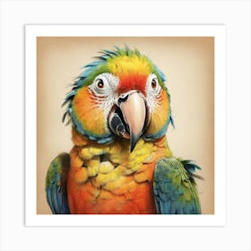 Parrot 48 Art Print