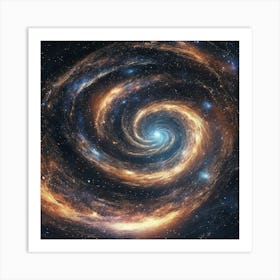 Spiral Galaxy Art Print