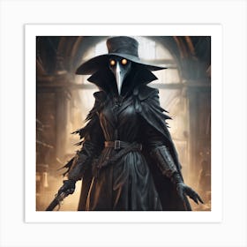 Plague Doctor Art Print