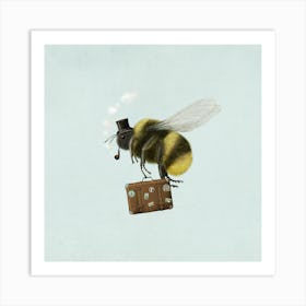Bumblebee Vacation Art Print