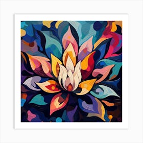 Lotus Flower 36 Art Print