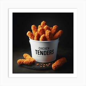 Chicken Tenders Art Print