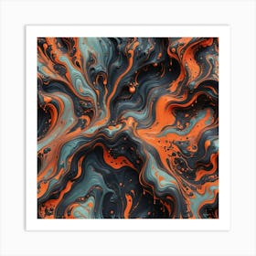 Abstract Abstract Painting 2 Art Print