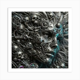 Steampunk Art Art Print