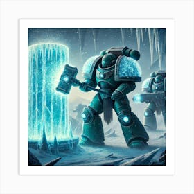 Frost Wardens Art Print