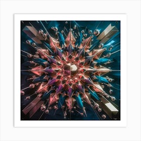 Abstract Fractal Art 1 Art Print