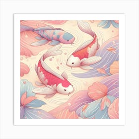 Koi Fish 1 Art Print