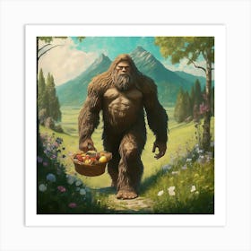 Bigfoot 2 Art Print