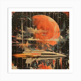 Spaceship Art Print