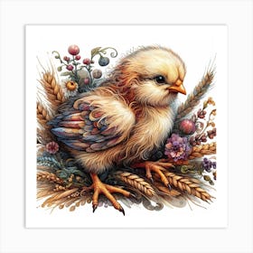 Chick 3 Art Print