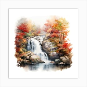 Waterfall 5 Art Print