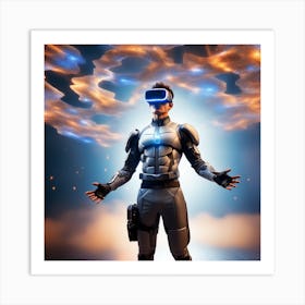 Vr Headset 14 Art Print