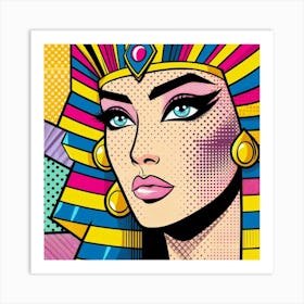 Pop Egyptian Ahlam Dream Art Print