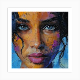 Portrait Of A Woman 11 Art Print