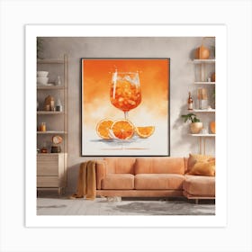 Aperol Wall Art Inspired By The Iconic Aperol Art Print