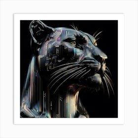 Creative Wild Animal Representation 37 Art Print