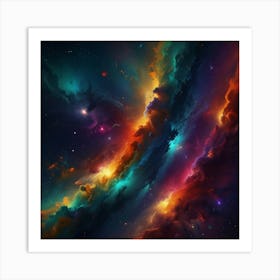 Nebula Art Print