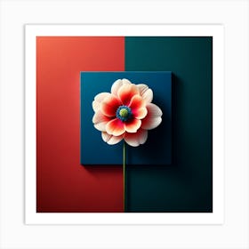 Flower Wall Art 1 Art Print