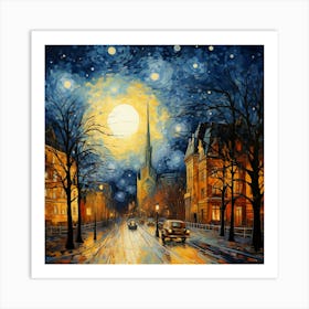 Starry Night Art Print