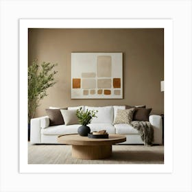 Modern Living Room 72 Art Print