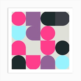 Geometric Shapes 3 Art Print