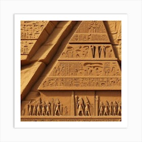 Egyptian Pyramid 1 Art Print